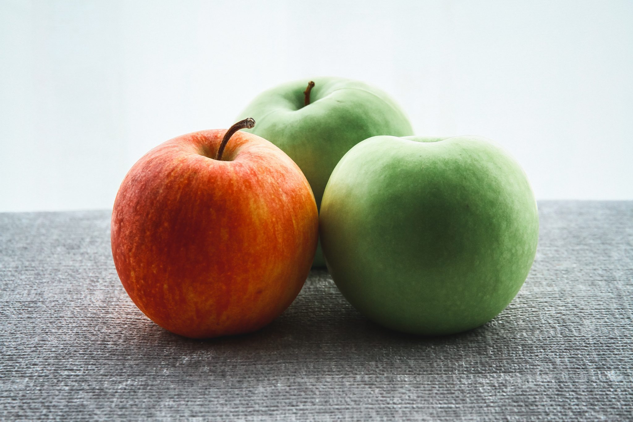 Äpfel füttern die Schlank-Bakterien