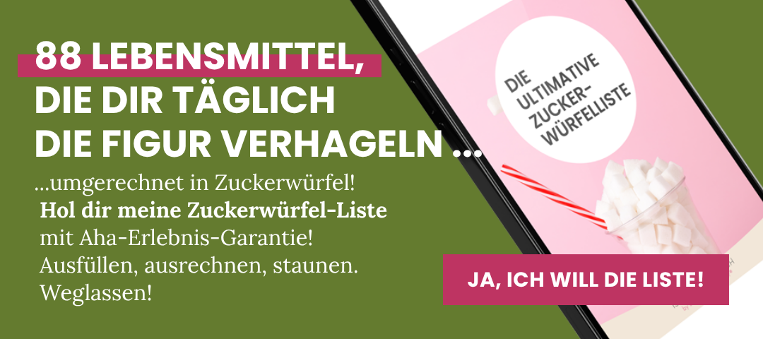 Daniela Schumacher Zuckerwürfelliste Freebie Anzeige