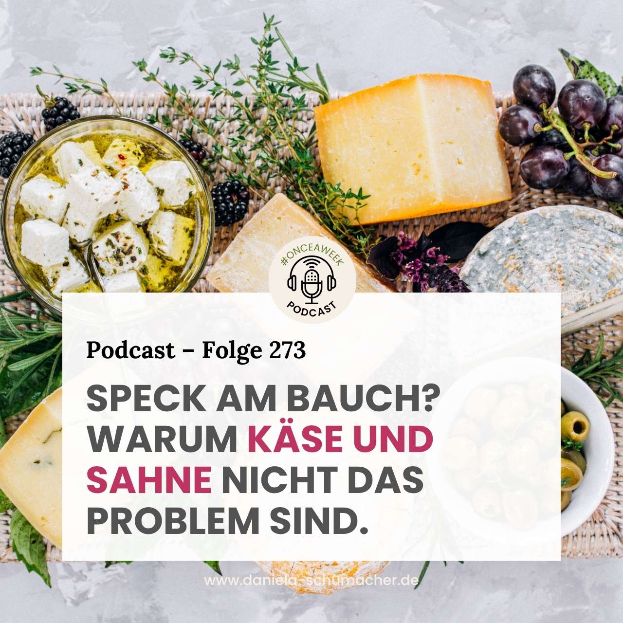 Speck am Bauch