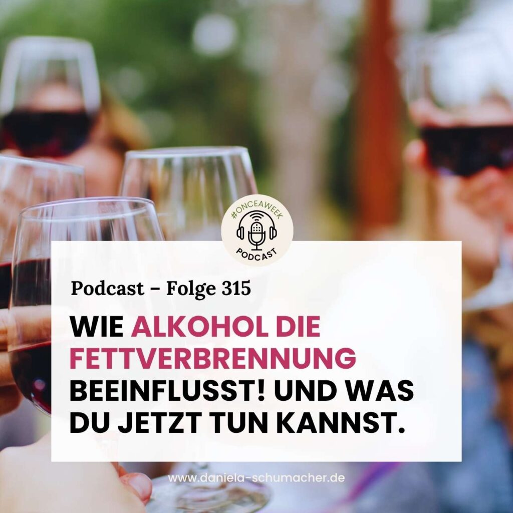Alkohol Fettverbrennung