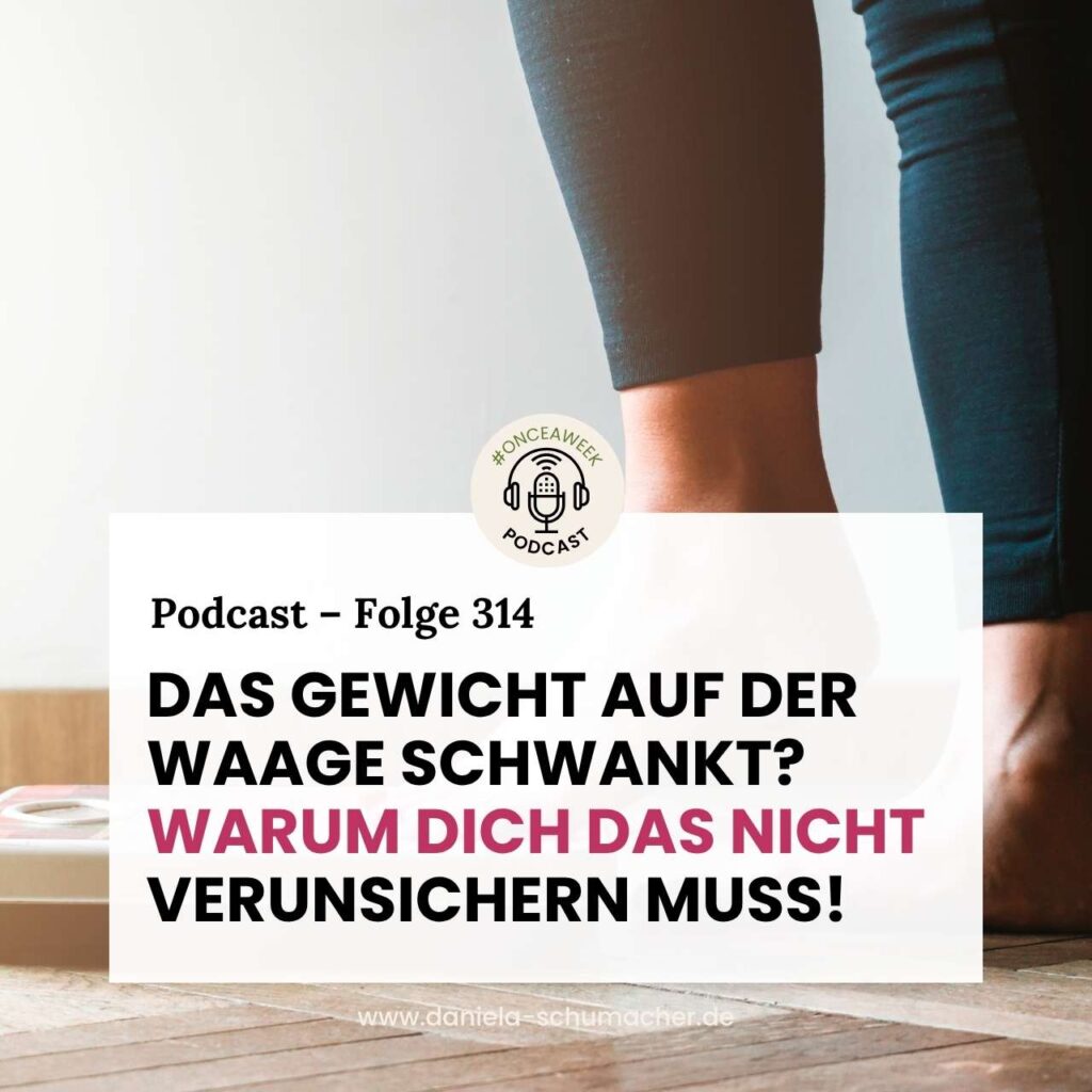 Gewicht Waage schwankt