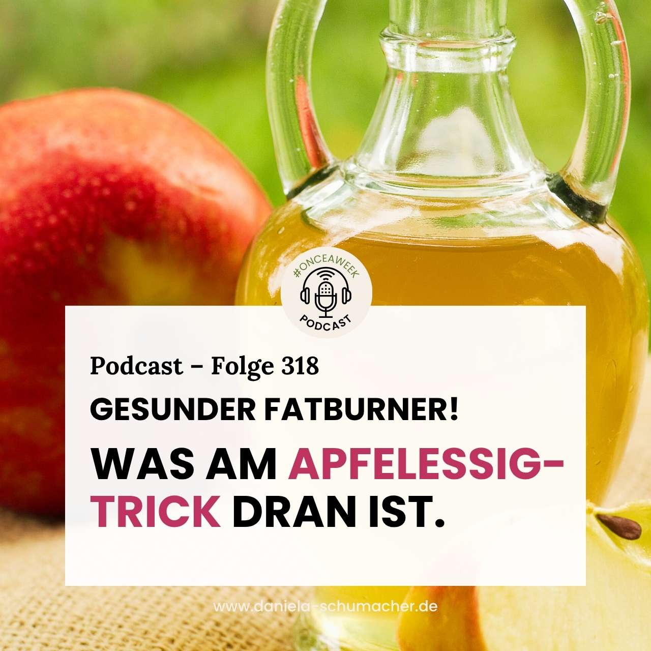 Apfelessig-Trick
