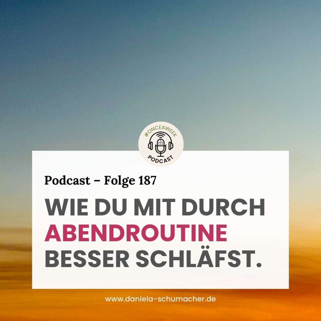 Abendroutine