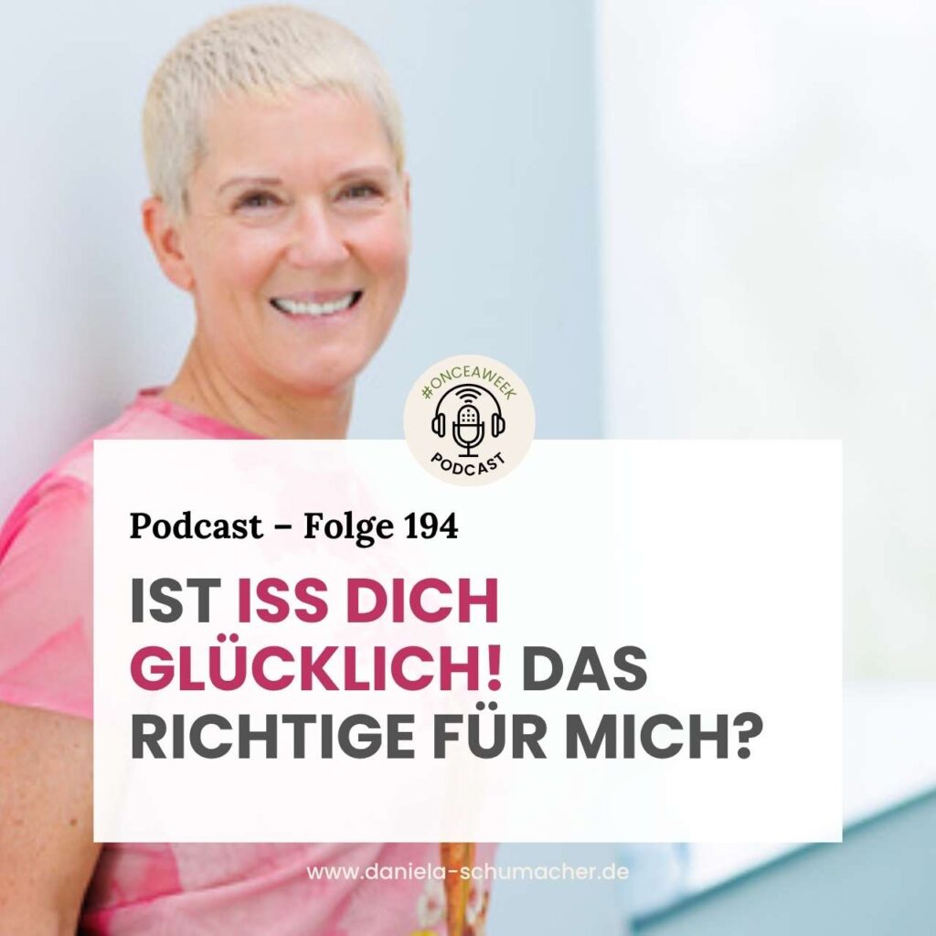 Ist Iss dich glÜcklich richtig für mich
