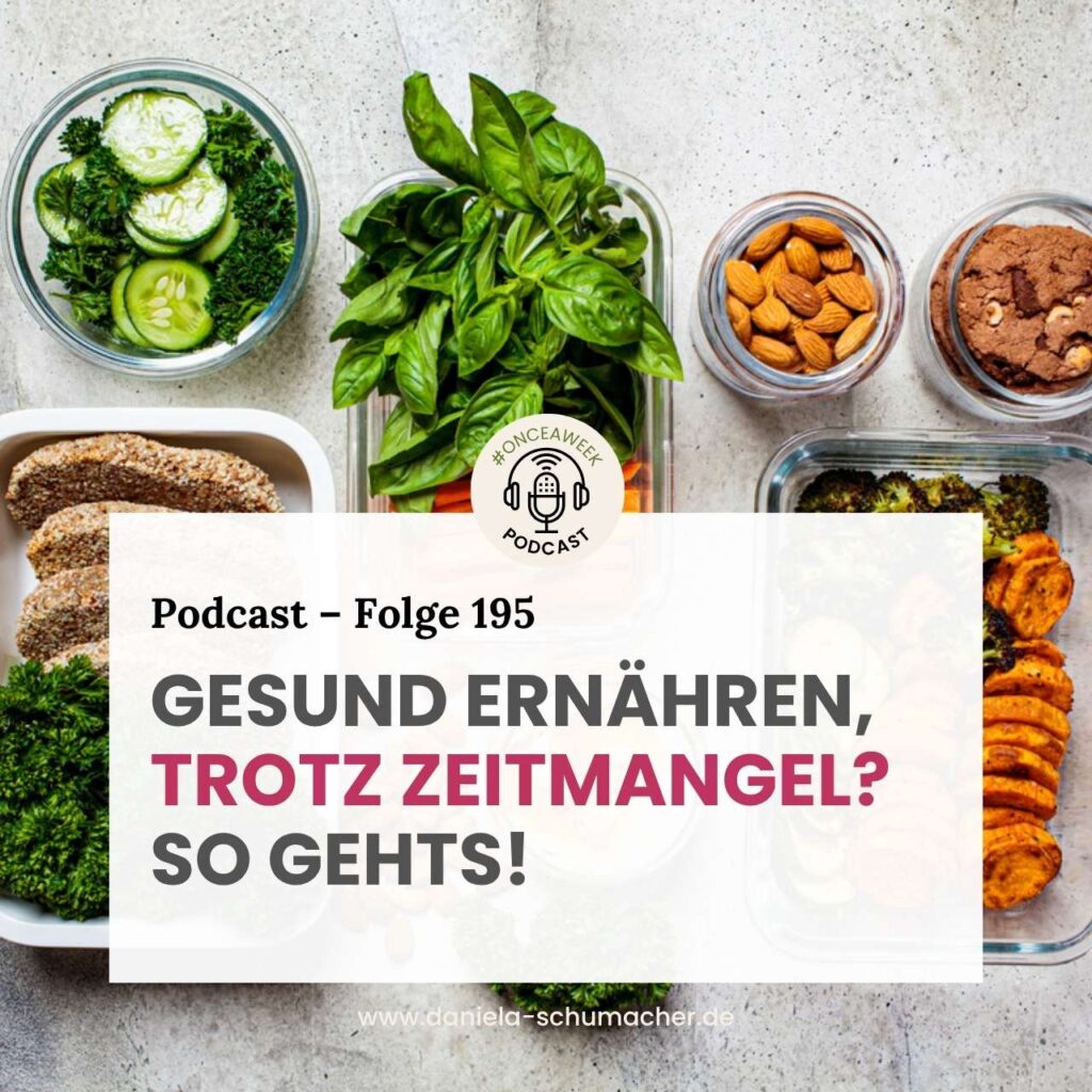 Gesund ernähren trotz Zeitmangel