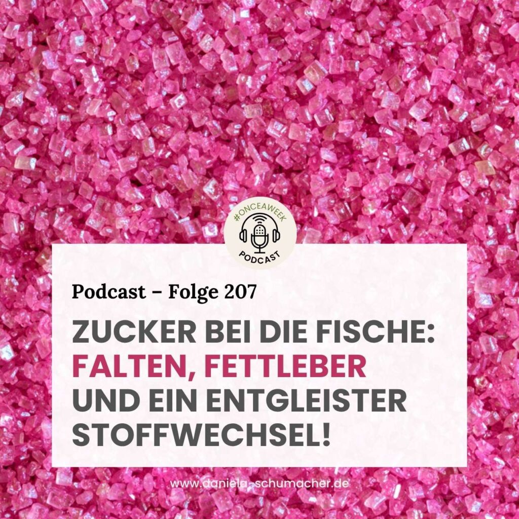 Zucker Fettleber Falten