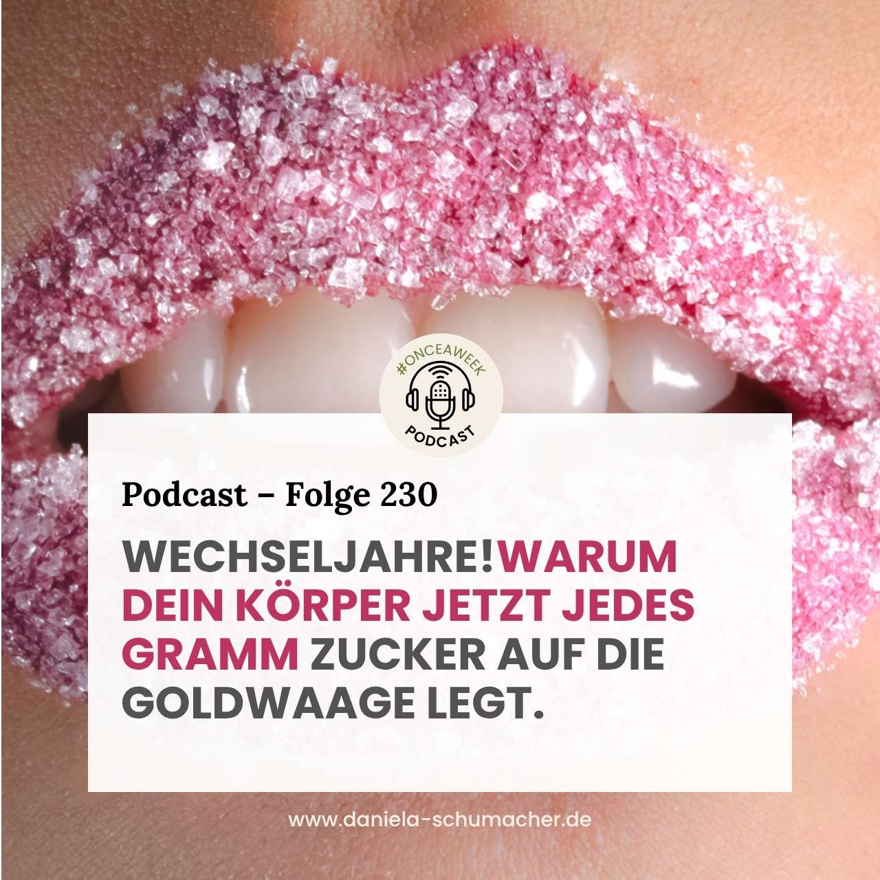 Wechseljahre Zucker