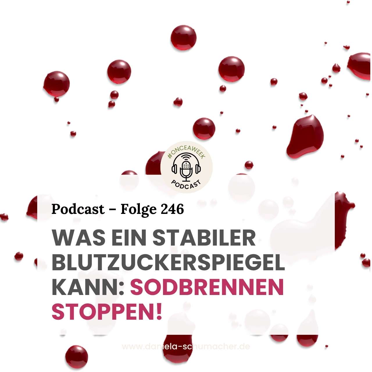 Sodbrennen und Blutzucker