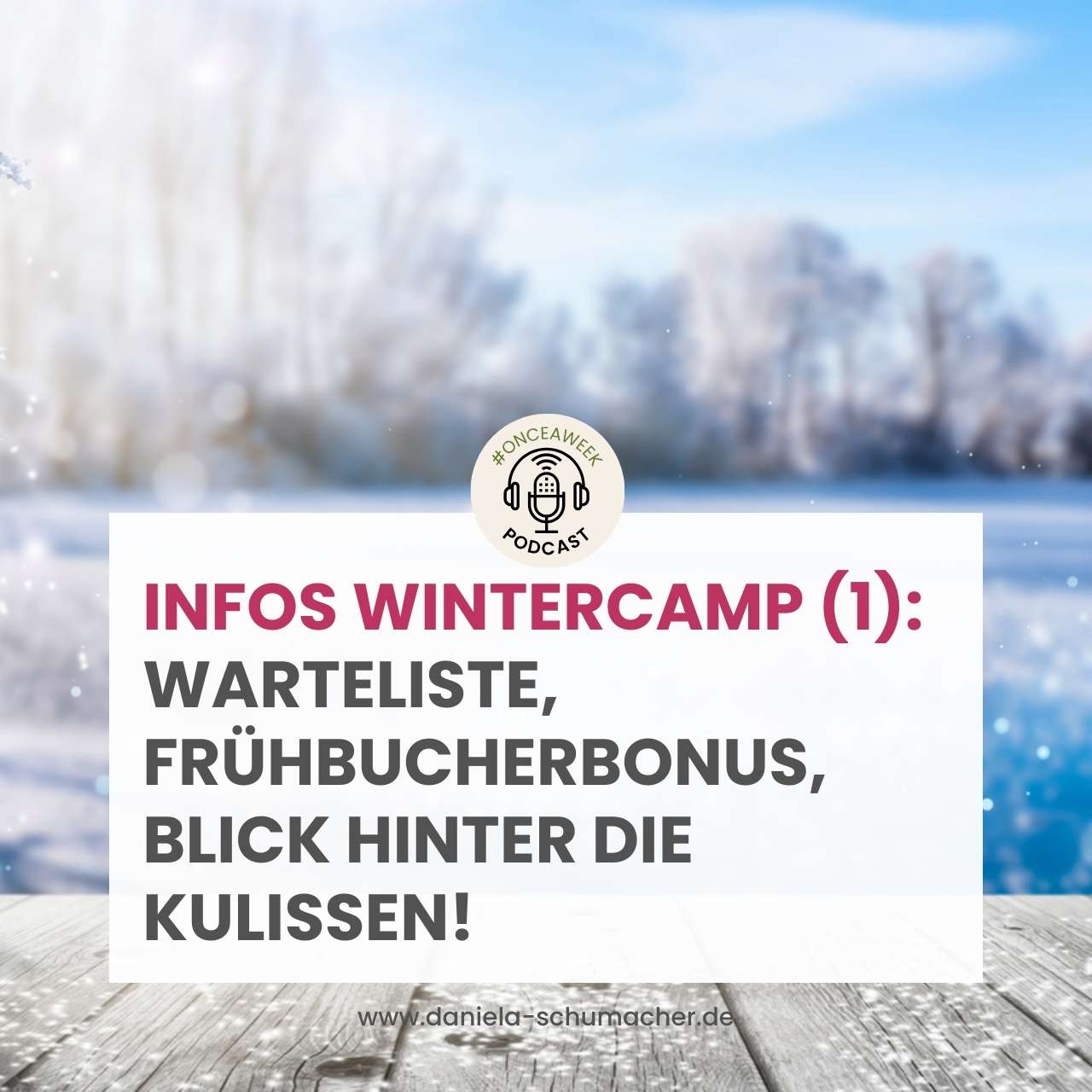 Infos Wintercamp (1): Warteliste Infos Wintercamp (1): Warteliste