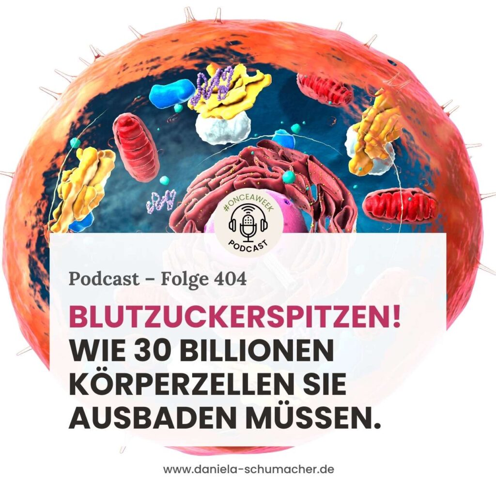 Blutzuckerspitzen: Warum 30 Billionen Körperzellen sie ausbaden müssen.