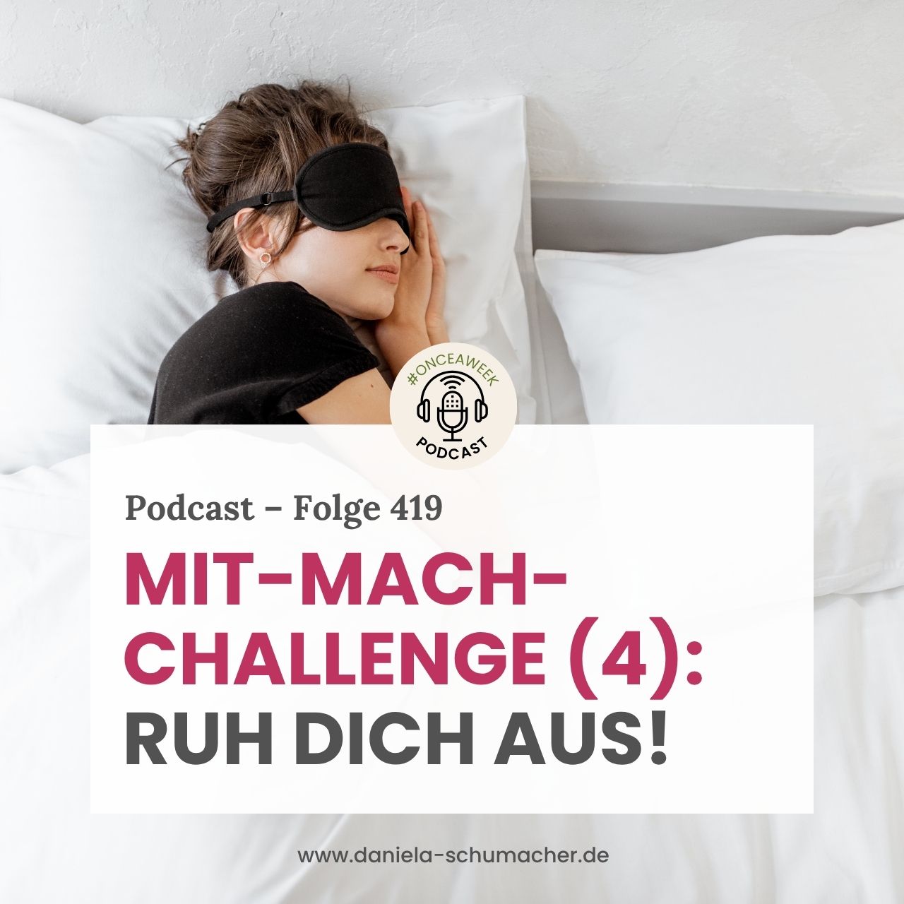 Mit Mach Challenge Früher ins Bett
