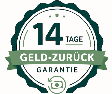 14-Tage-Geld-zurück-Garantie